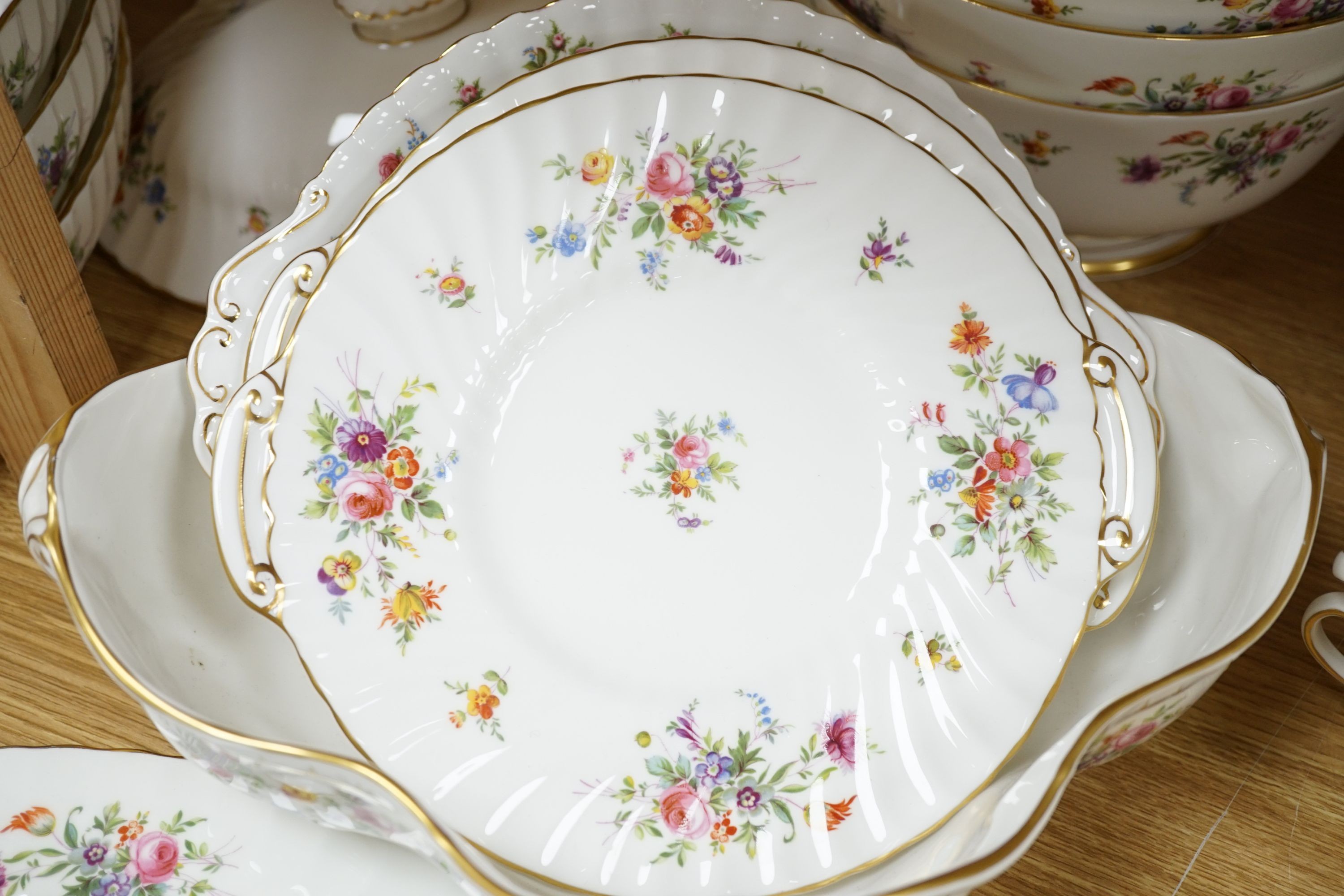 A large Minton Marlow pattern table service